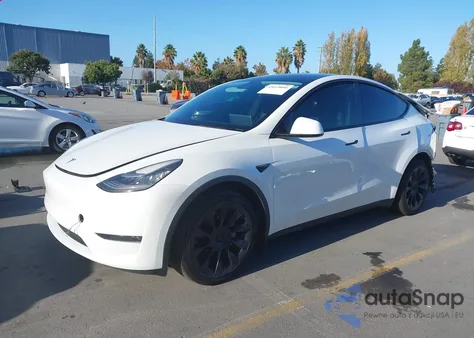 2021 Tesla Model Y Long Range Dual Motor All-Wheel Drive from USA, damaged, VIN 5YJYGDEE9MF115438